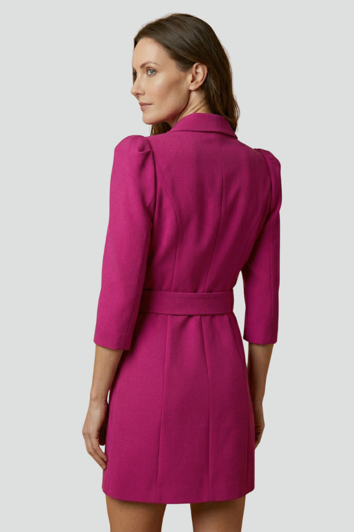 Myrle Front Button Blazer Dress