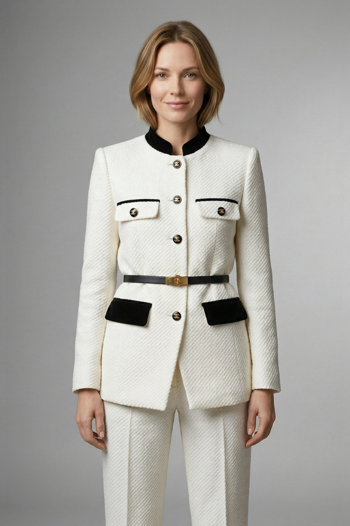 Blossom Belted Waist Blazer
