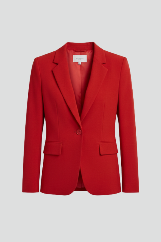 Oleander Notched Lapel Blazer