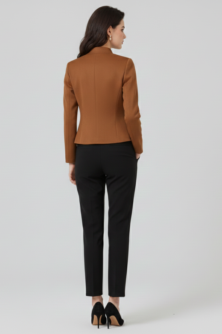 Cypress Stand Up Collar Blazer