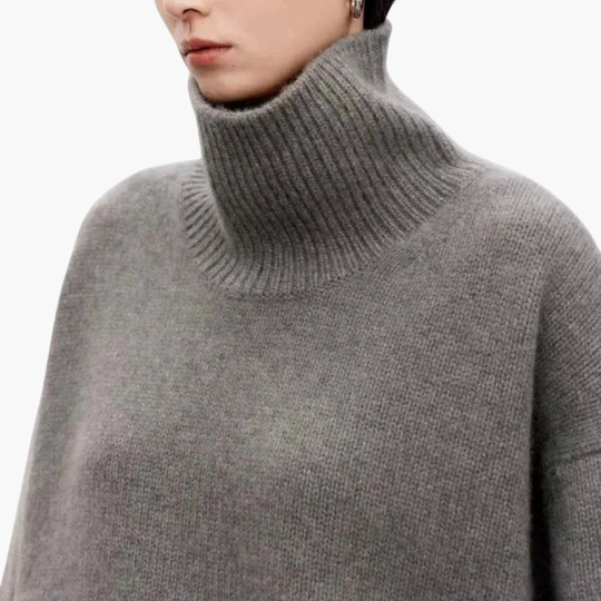 Eliorae Oversized High Neck Sweater