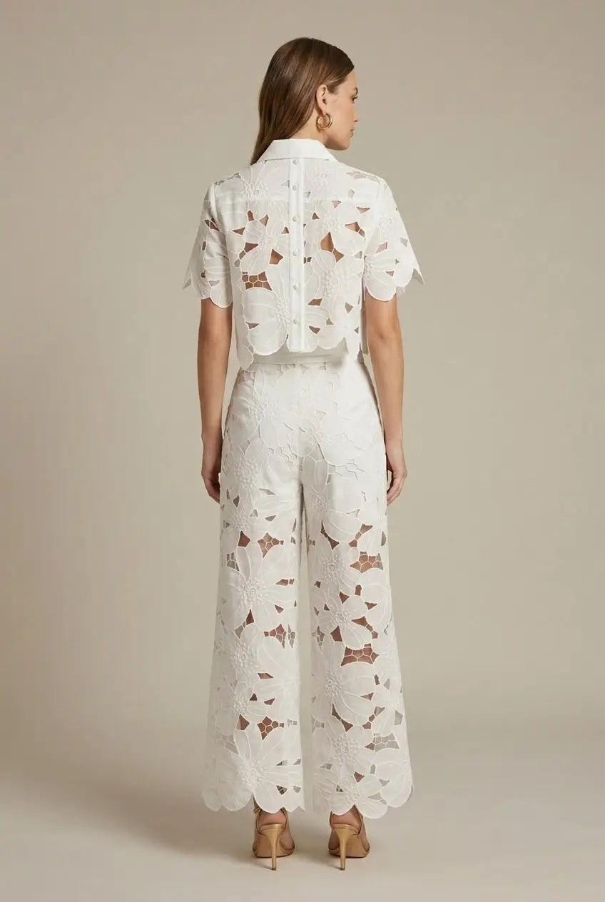 Nore Floral Lace Two Piece Set