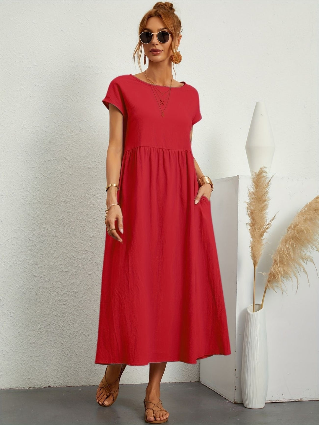 Yarrow Breathy Maxi Dress