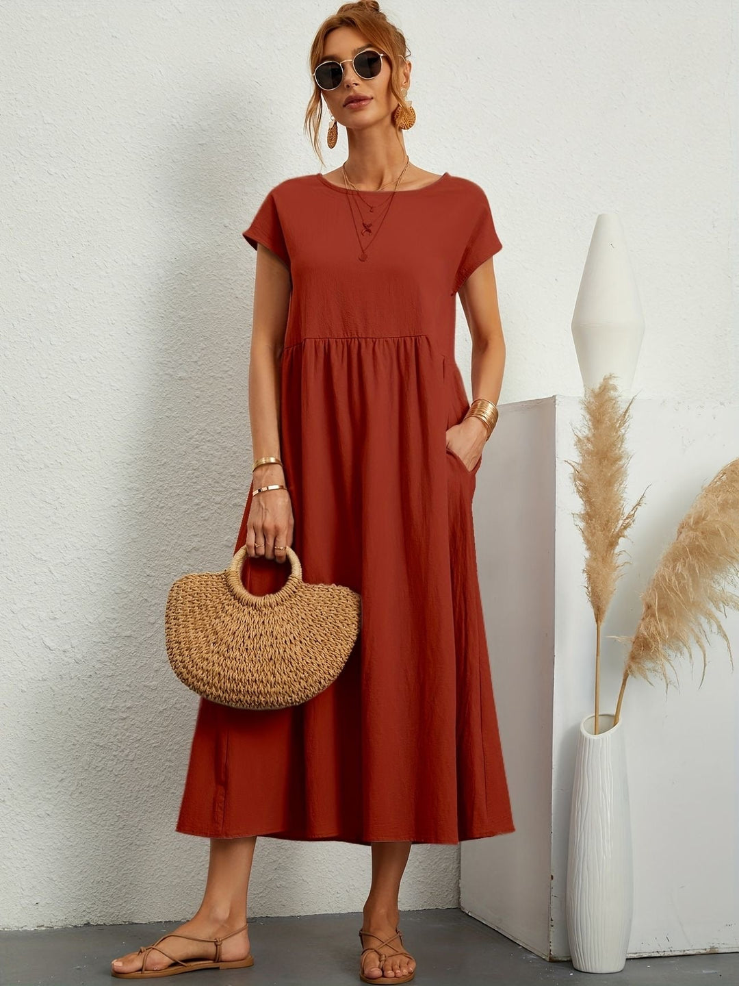 Yarrow Breathy Maxi Dress