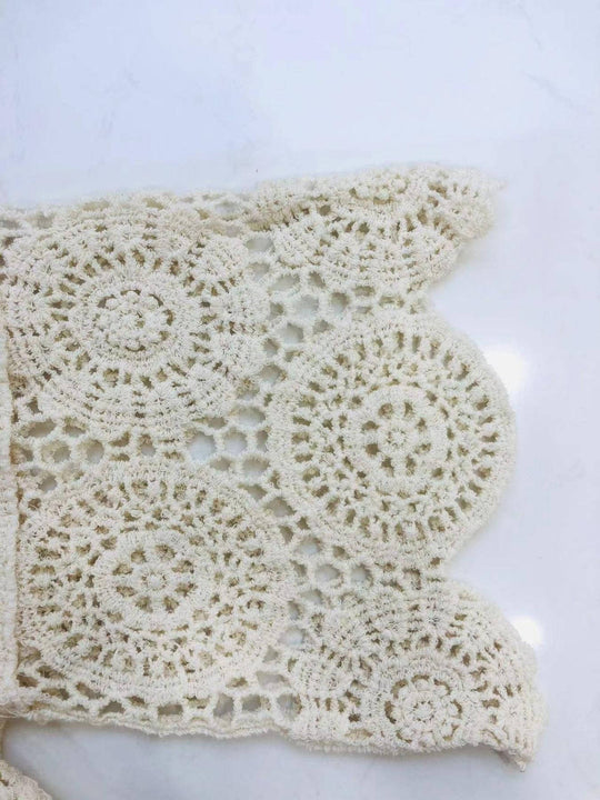 Sorrel Open Weave Top