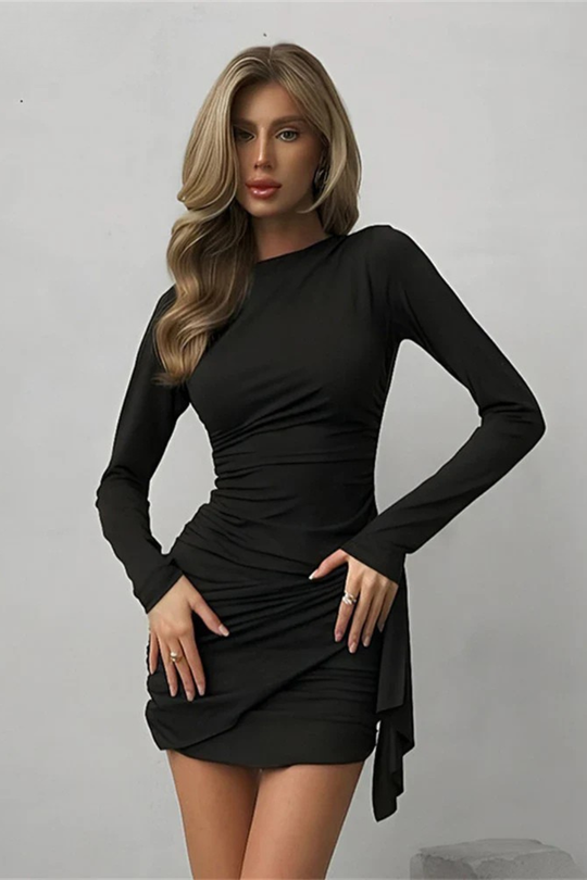 Jasmine Ruched Mini Dress