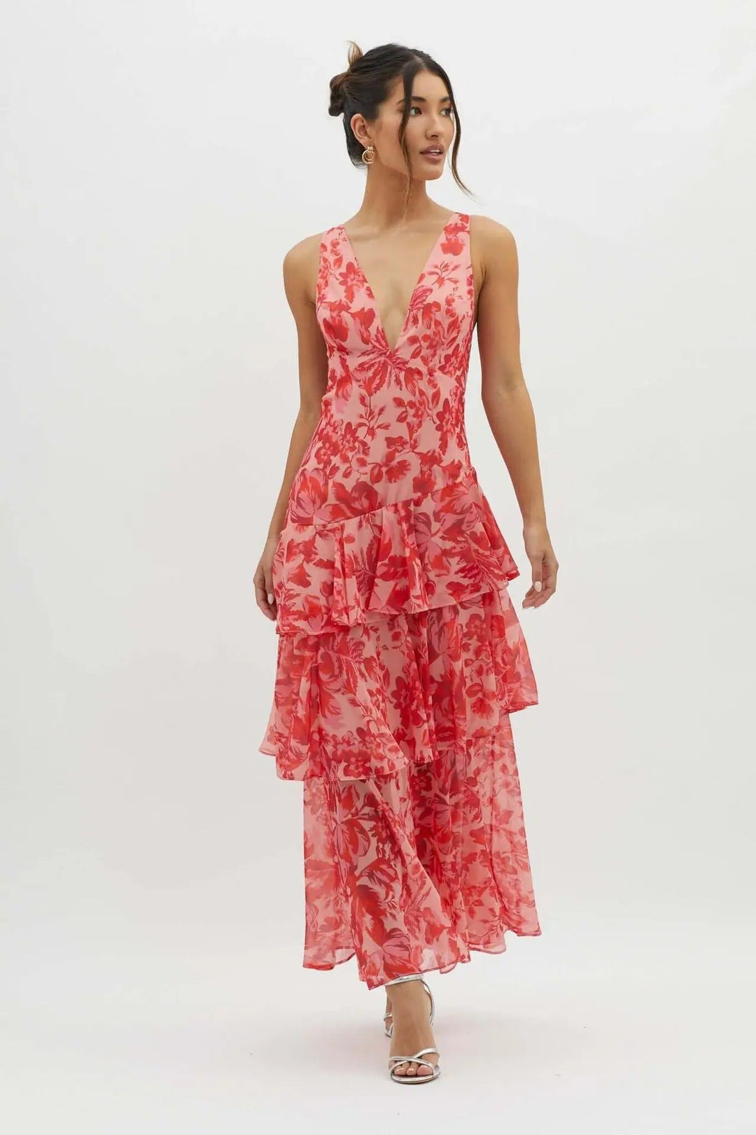 Vanessa Viscose Flowing Maxi Dress