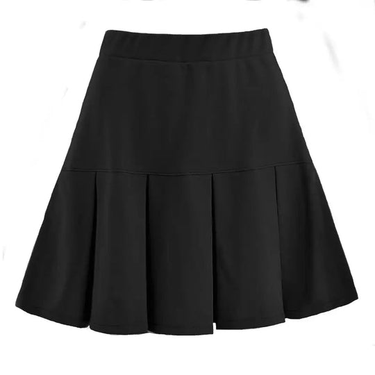 Virelle Woven Pleated Midi Skirt