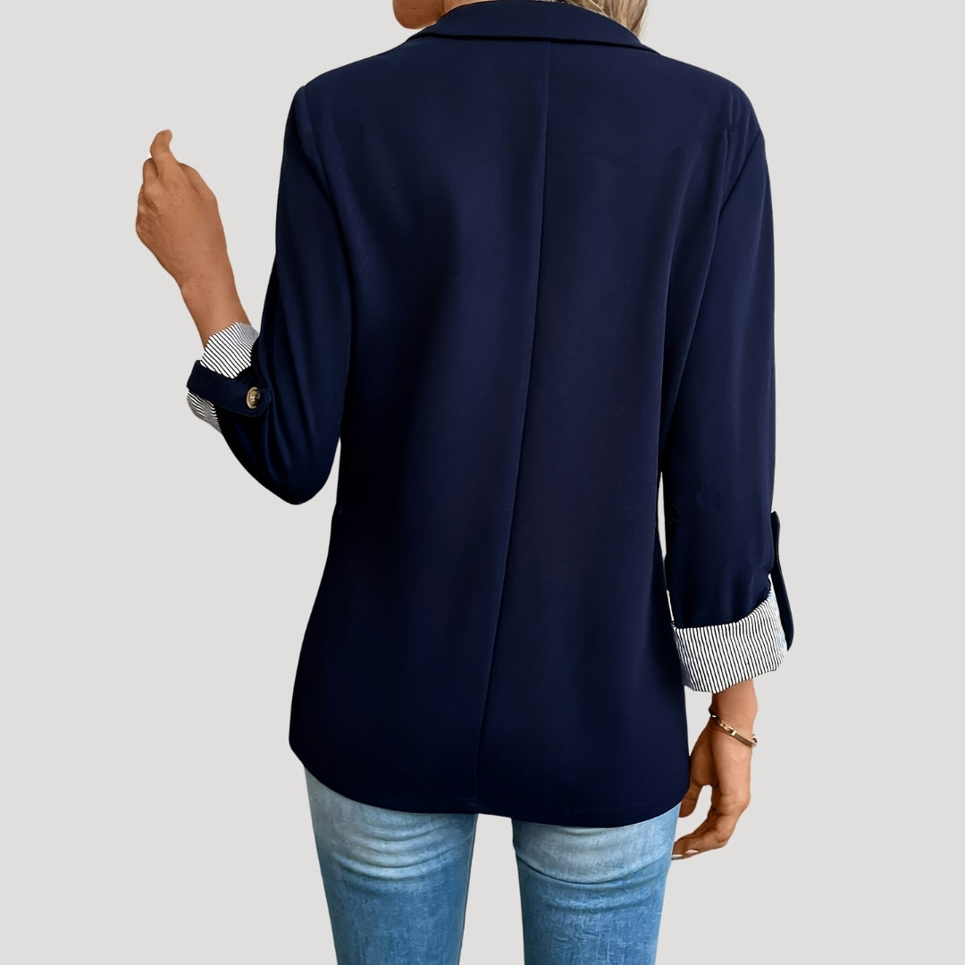 Elara Single Breasted Roll Up Blazer