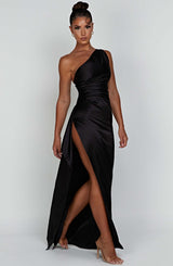 Layla One Shoulder Bodycon Maxi Dress