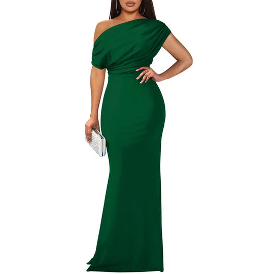 Sienna Off-Shoulder Bodycon Evening Dress