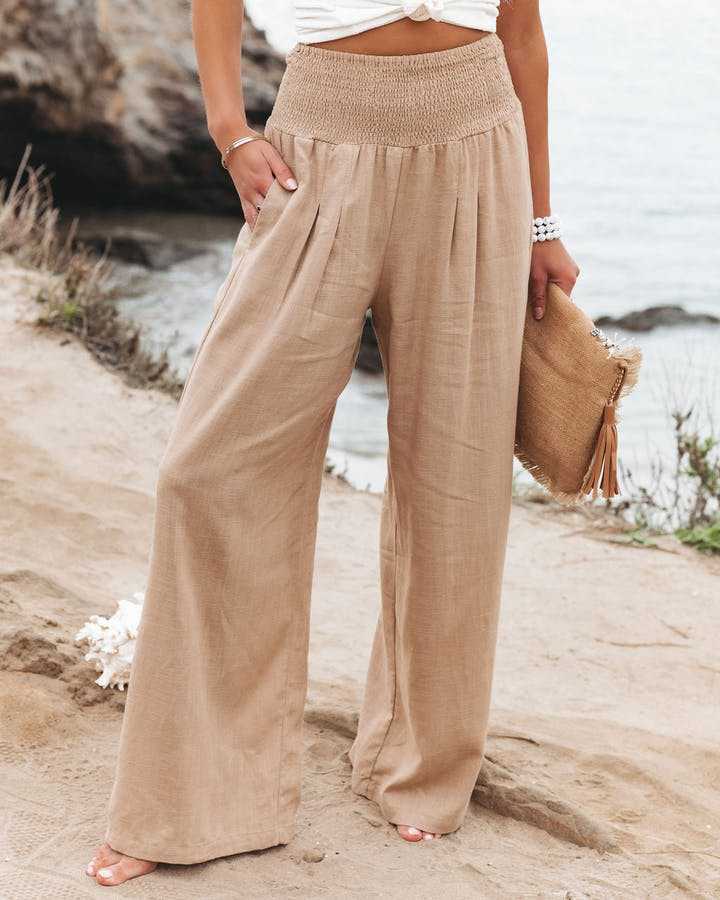 Janet Wide Leg Design Trousers