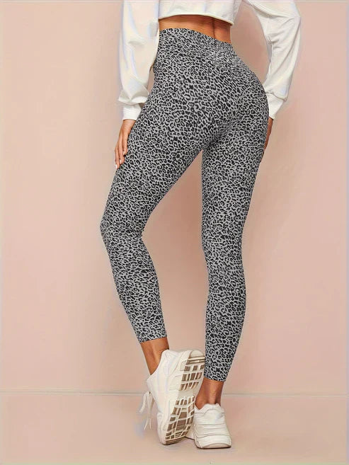 Livia Leopard Print High Waist Legging