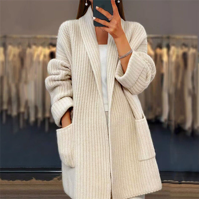 Olivia Ribbed Style Cardigan