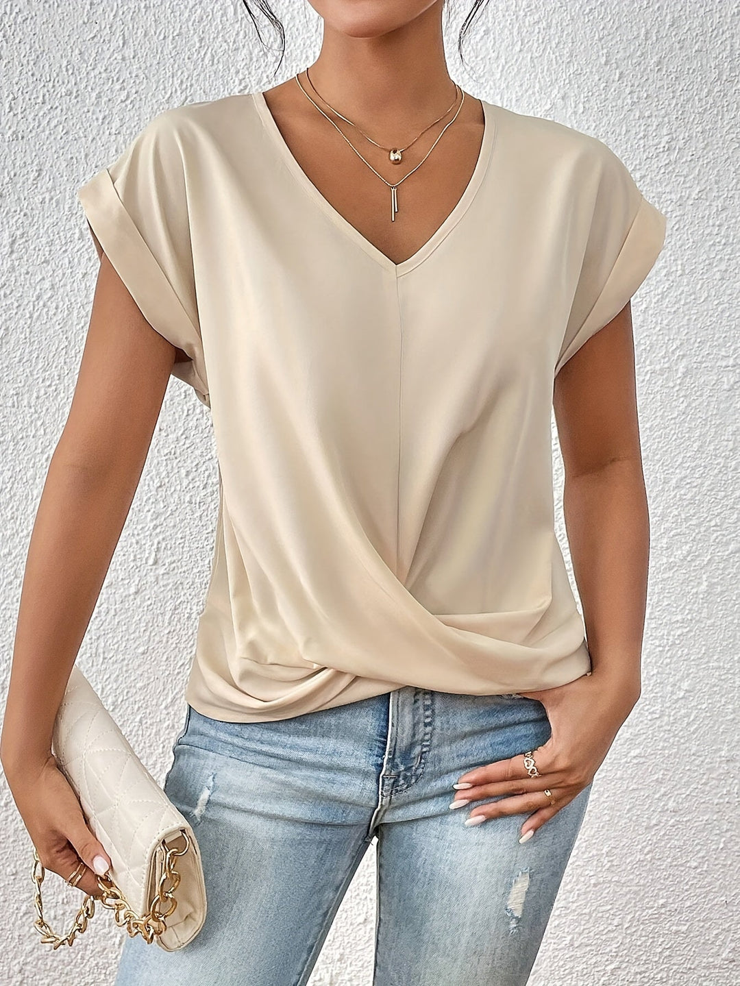 Cressida V-Neck T-Shirt