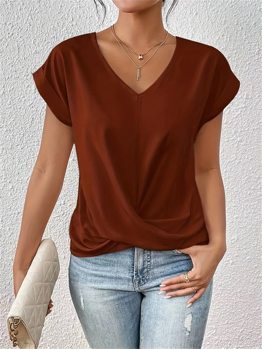 Cressida V-Neck T-Shirt