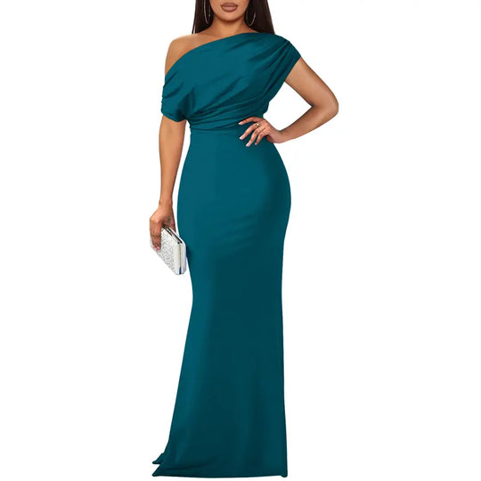 Sienna Off-Shoulder Bodycon Evening Dress