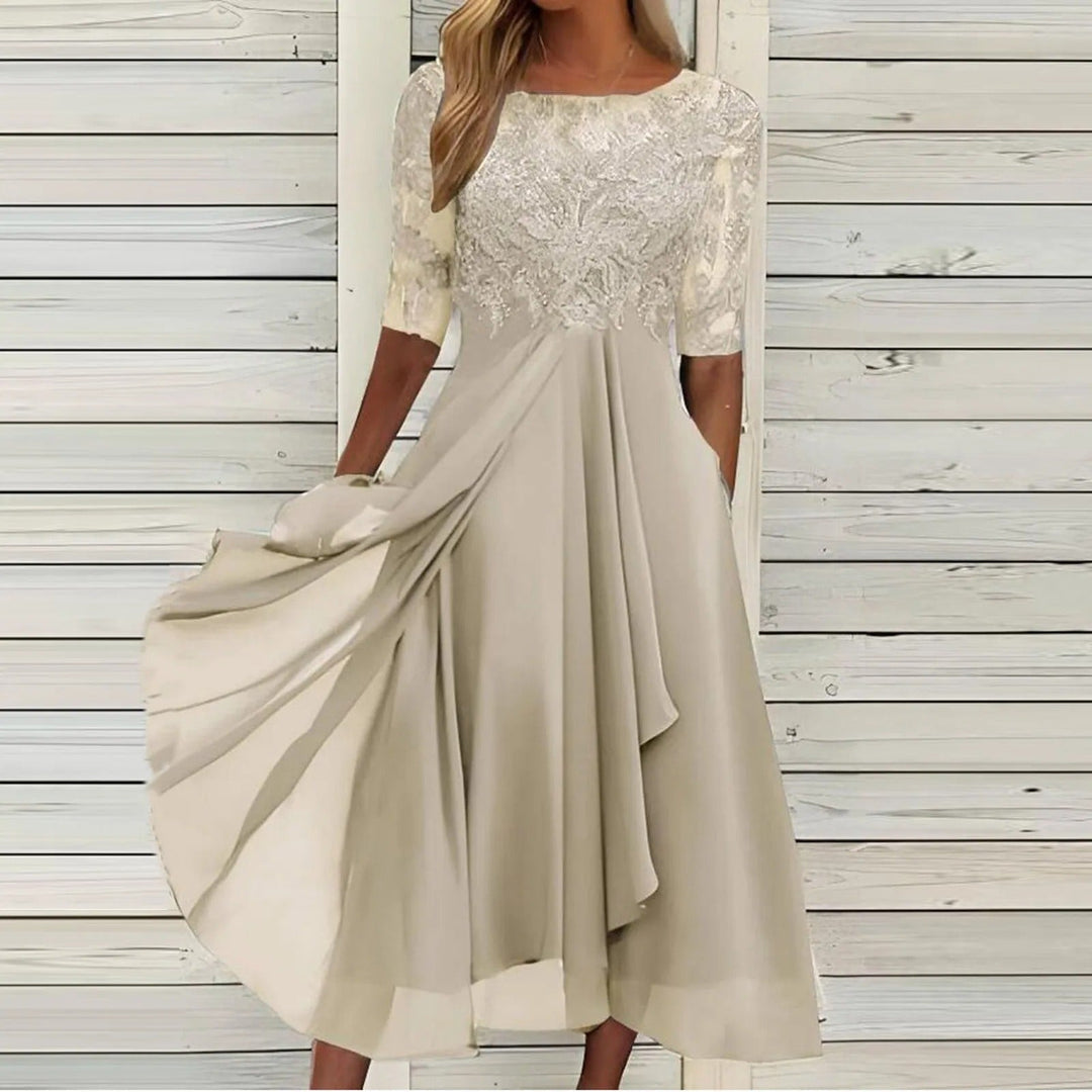 Olivia Midi Evening Dress