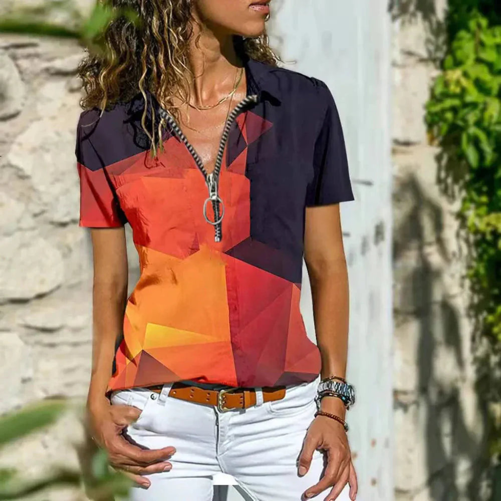 Amber Detailed Design Shirt