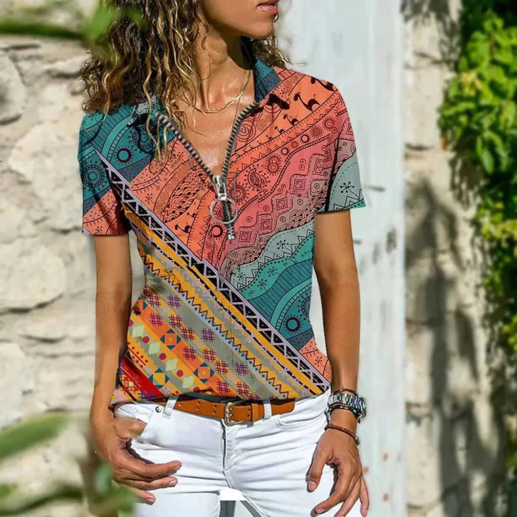 Amber Detailed Design Shirt