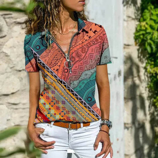 Amber Detailed Design Shirt
