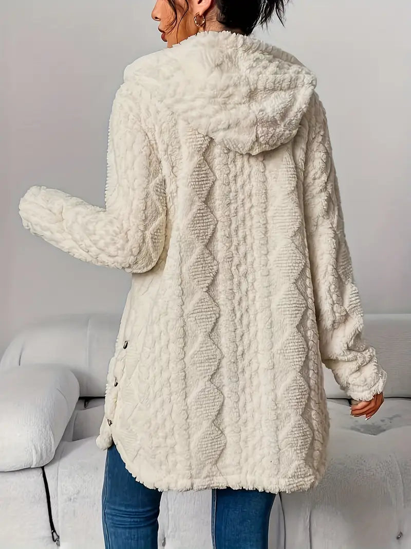 Rena Soft Hooded Cardigan