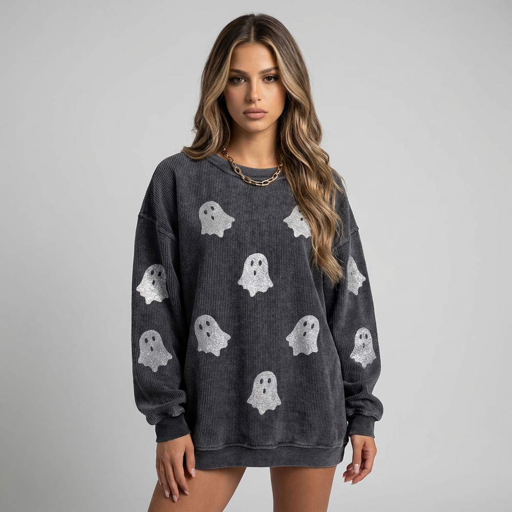 Velisse Oversized Crewneck Sweater