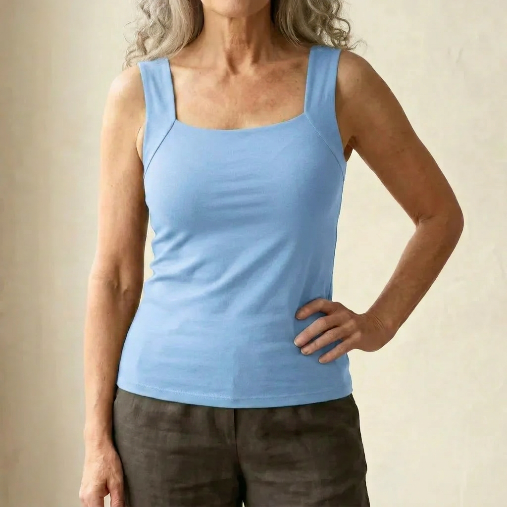Aria Built In Bra Tank Top