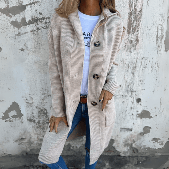 Tamara Ribbed Long Cardigan