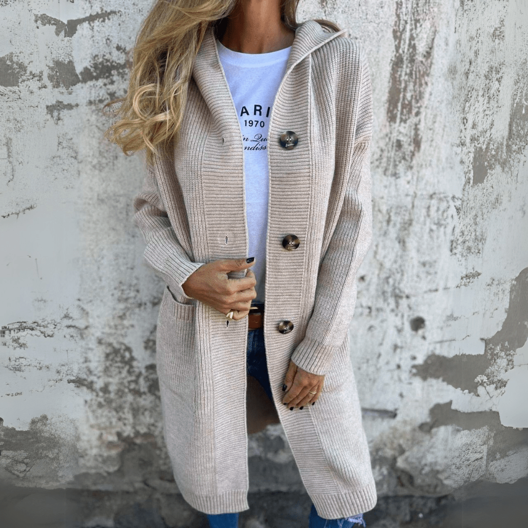 Tamara Ribbed Long Cardigan