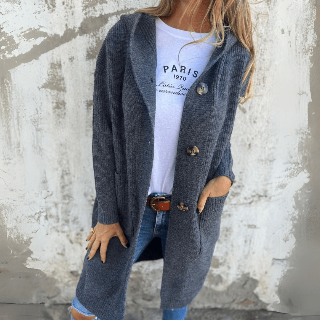Tamara Ribbed Long Cardigan