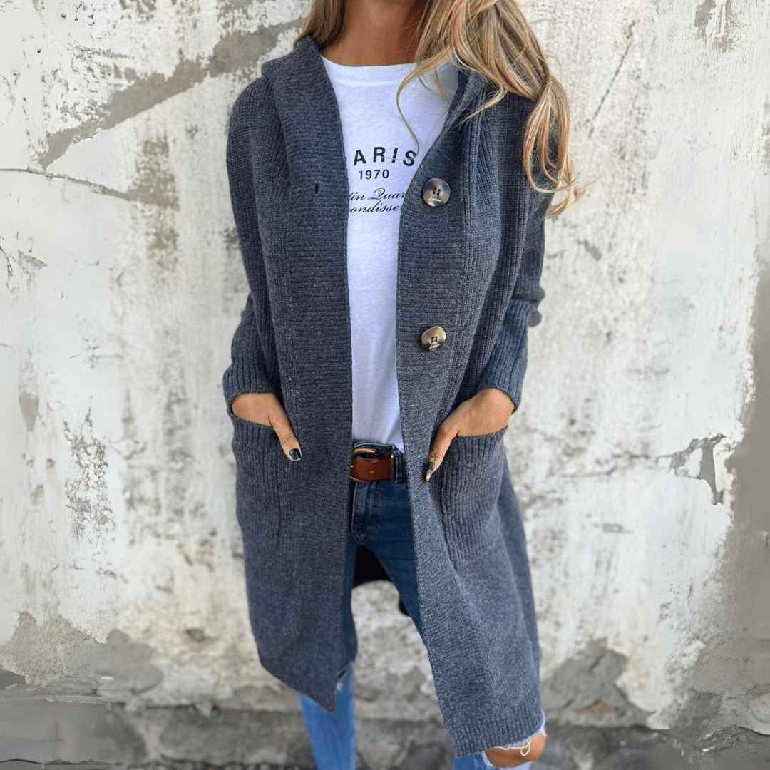 Tamara Ribbed Long Cardigan