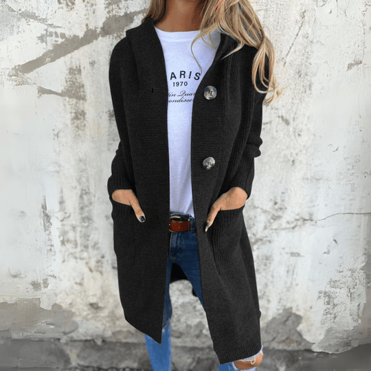Tamara Ribbed Long Cardigan