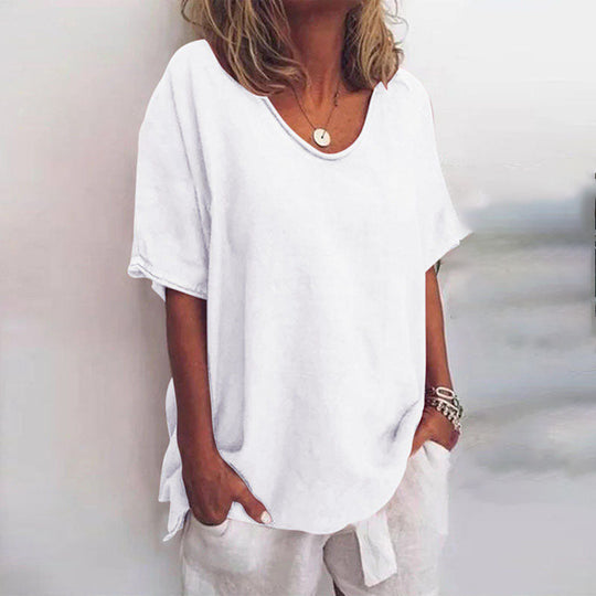 Dorelia V-Neck Flow T-Shirt