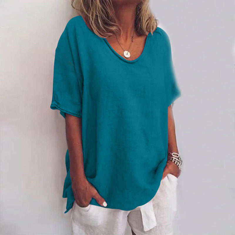 Dorelia V-Neck Flow T-Shirt