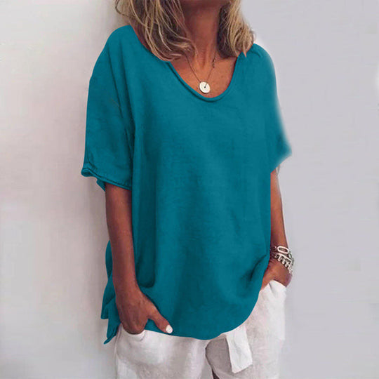 Dorelia V-Neck Flow T-Shirt