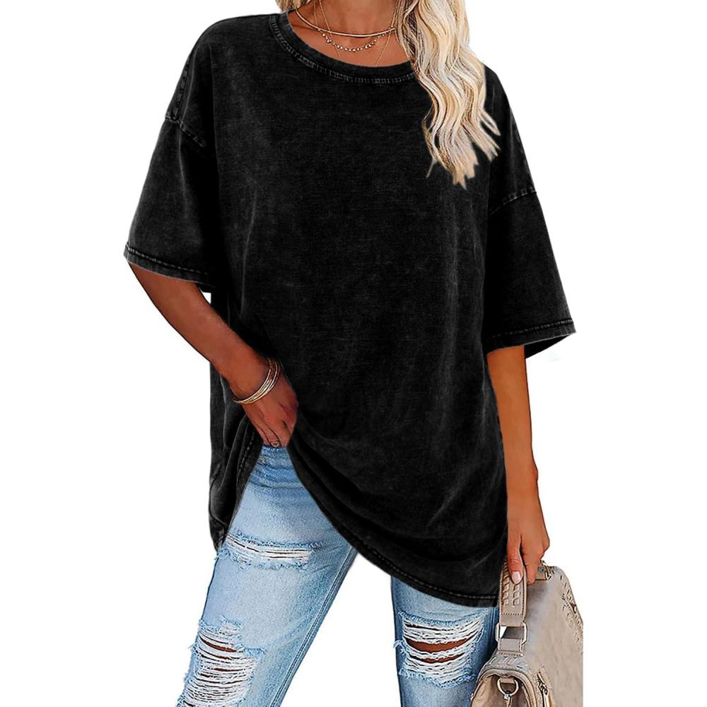 Bellisse Vintage Oversized T-Shirt with Oversized Fit and Soft Fabric