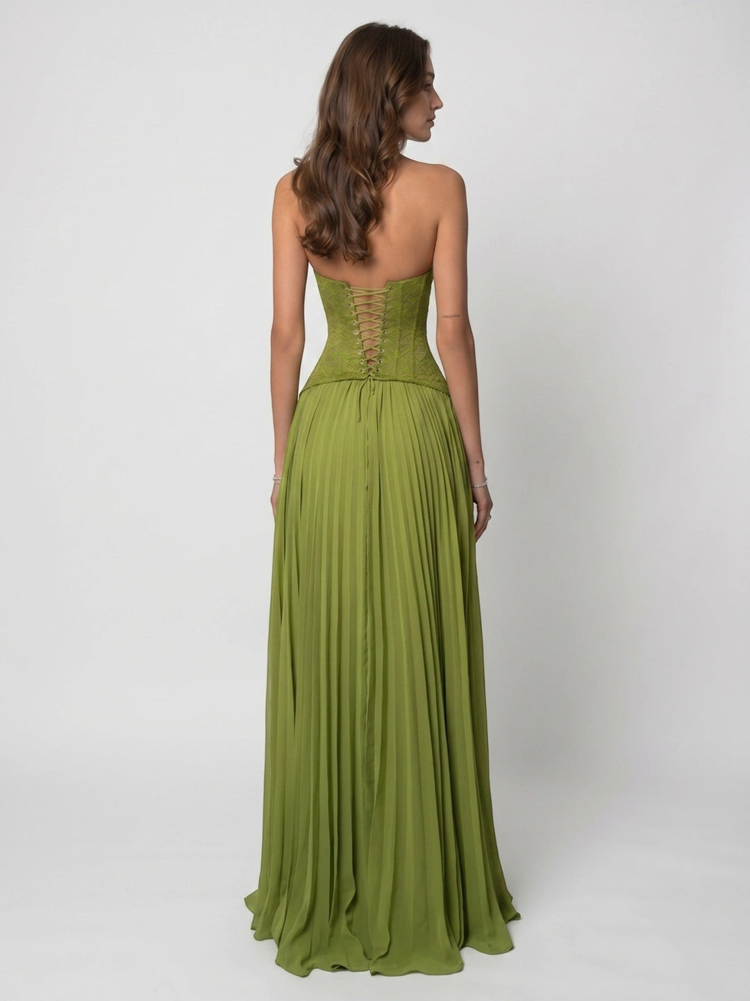 Begonsa Corset Style Maxi Dress