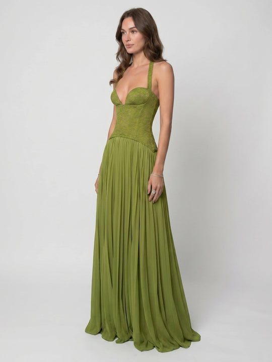Begonsa Corset Style Maxi Dress