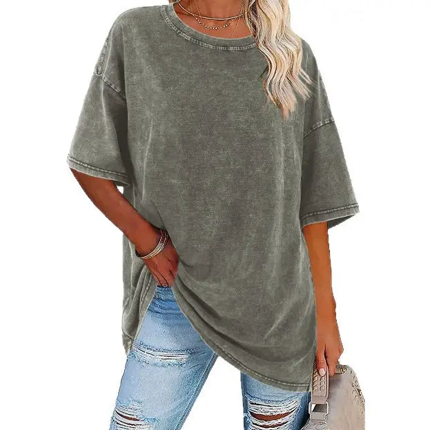 Bellisse Vintage Oversized T-Shirt with Oversized Fit and Soft Fabric