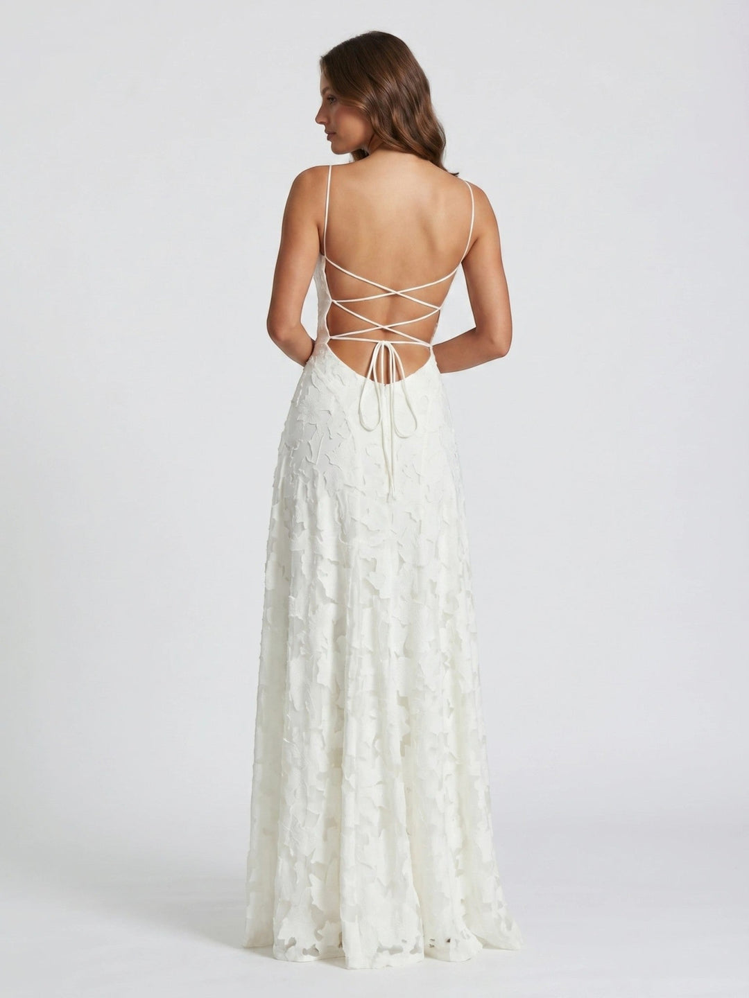 Aurora Floral Textured Gown
