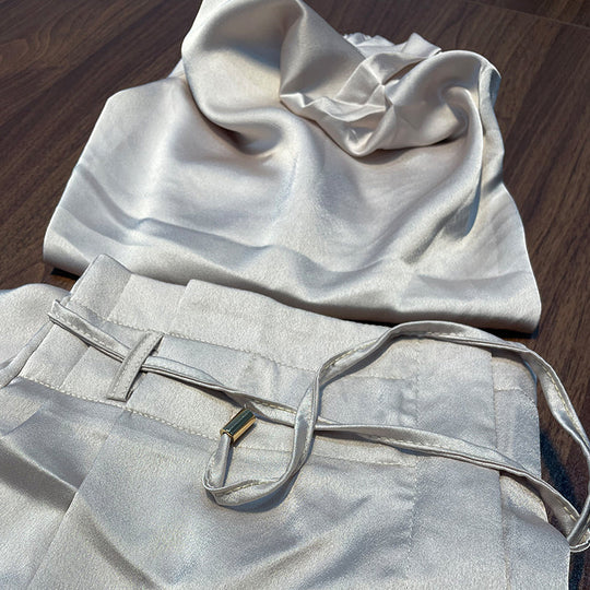 Ismerie Cotton Linen Two-Piece Set