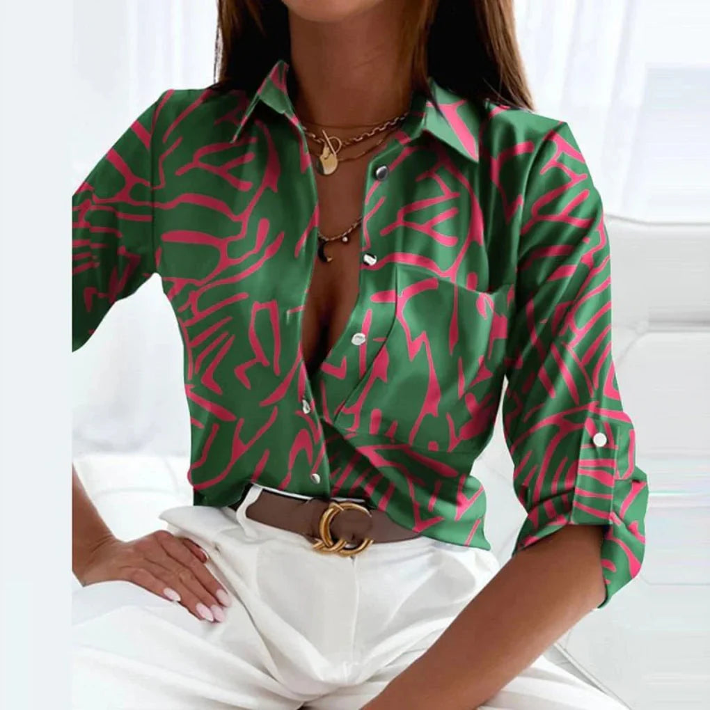 Paloma Tailored Point Collar Blouse