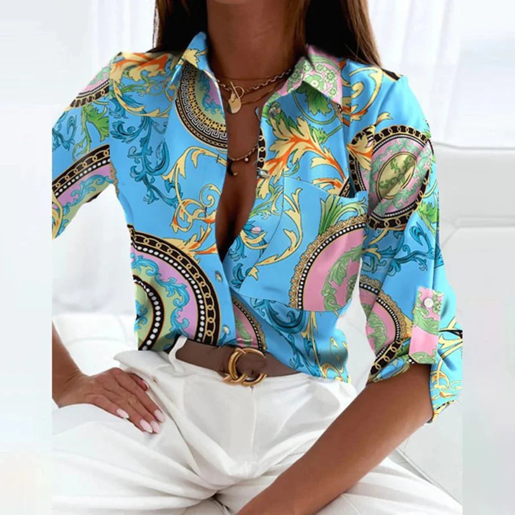 Paloma Tailored Point Collar Blouse