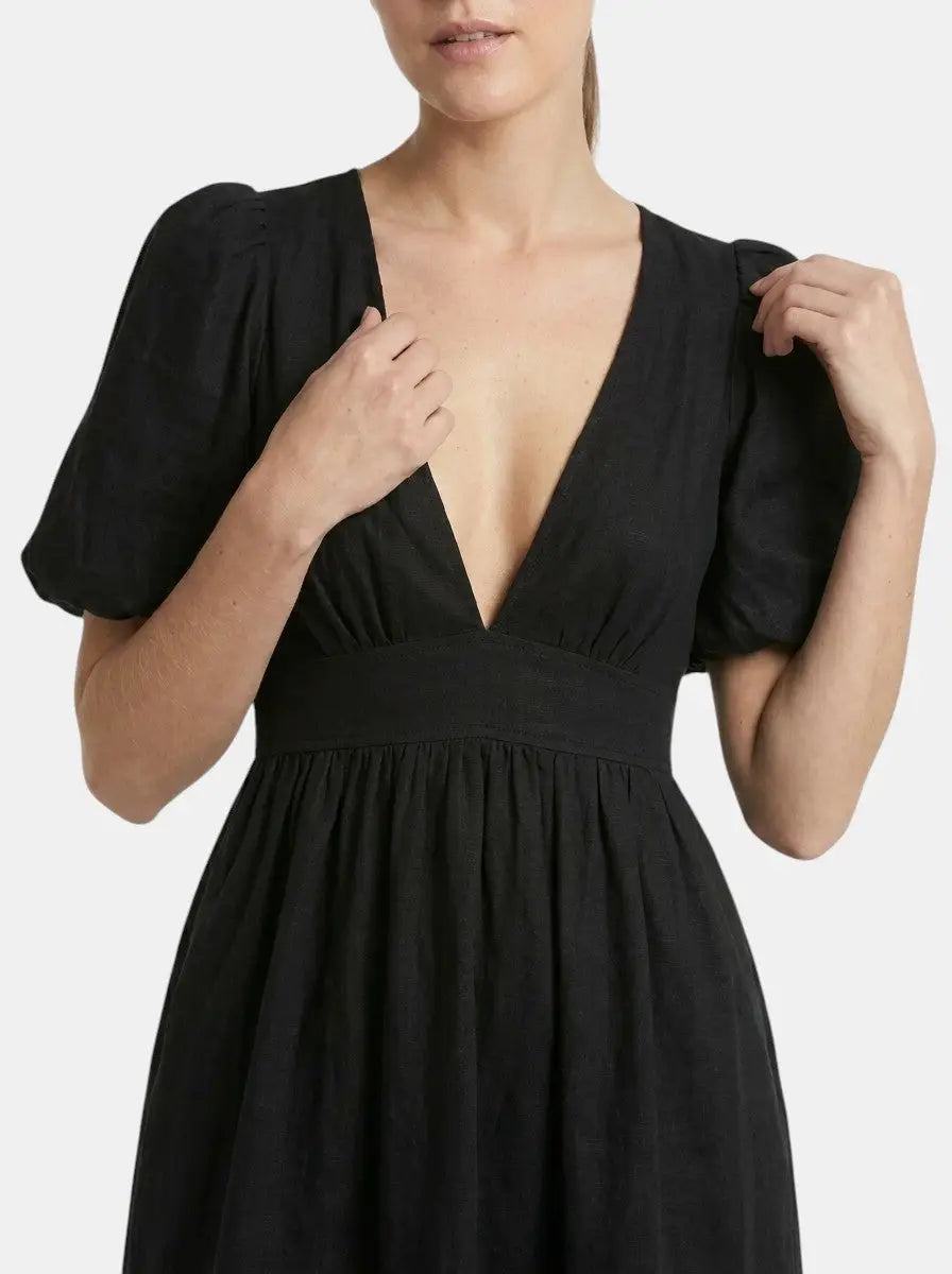 Lily V-Neck Mini Dress