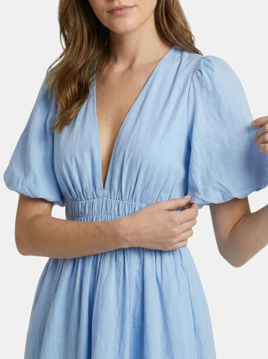 Lily V-Neck Mini Dress