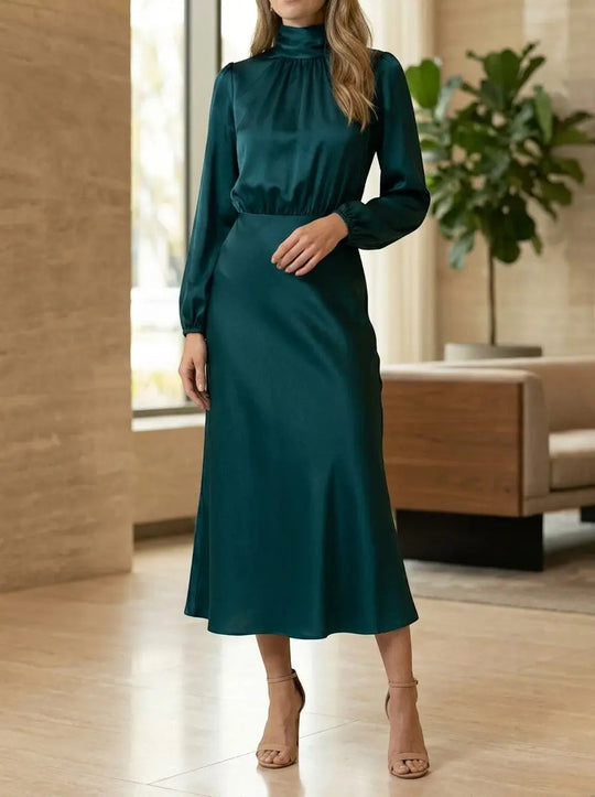 Delphine High Waist Cocktail Gown