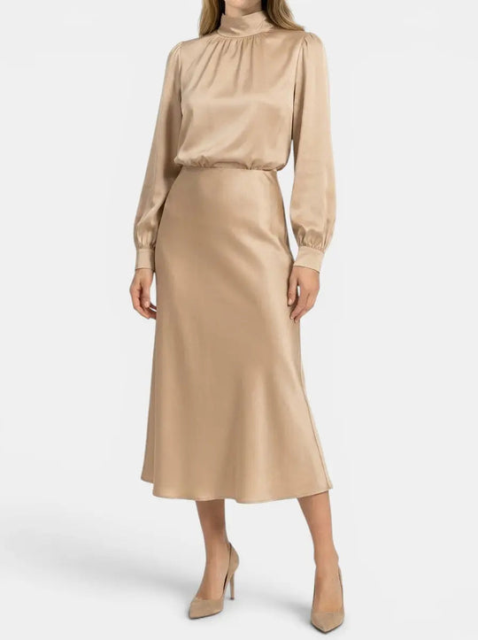 Delphine High Waist Cocktail Gown