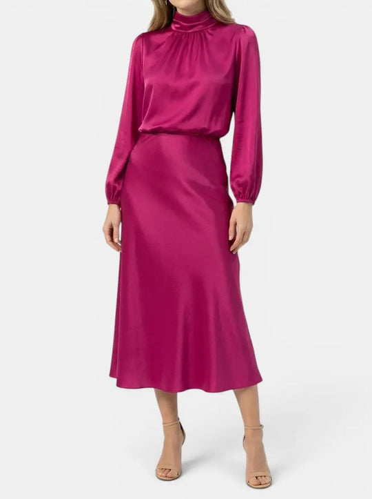 Delphine High Waist Cocktail Gown