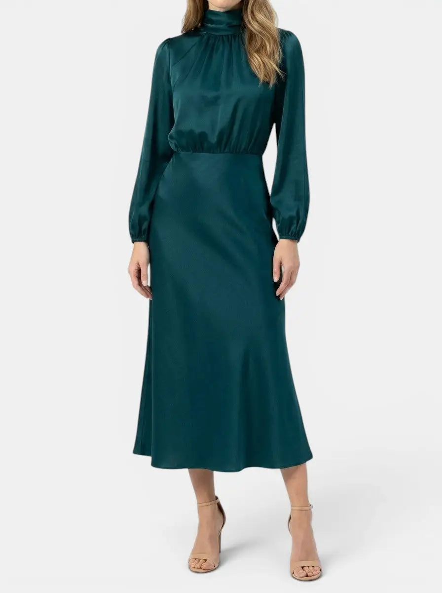 Delphine High Waist Cocktail Gown